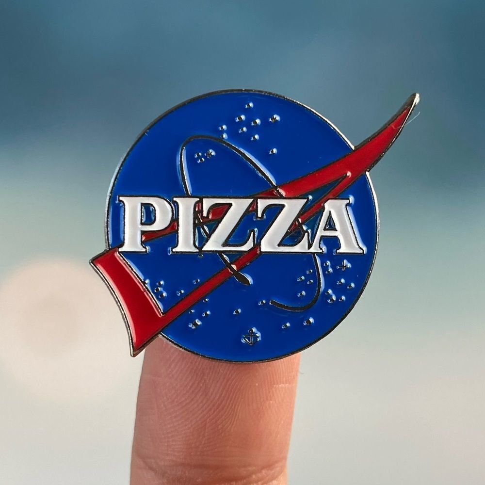 Pizza Enamel Pin/ Brooch Lapel